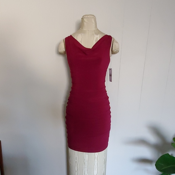 NWT American living Jersey cowl & pleats dress - Picture 3 of 6